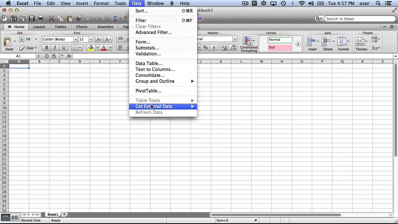 Excel For Mac Version 15.39